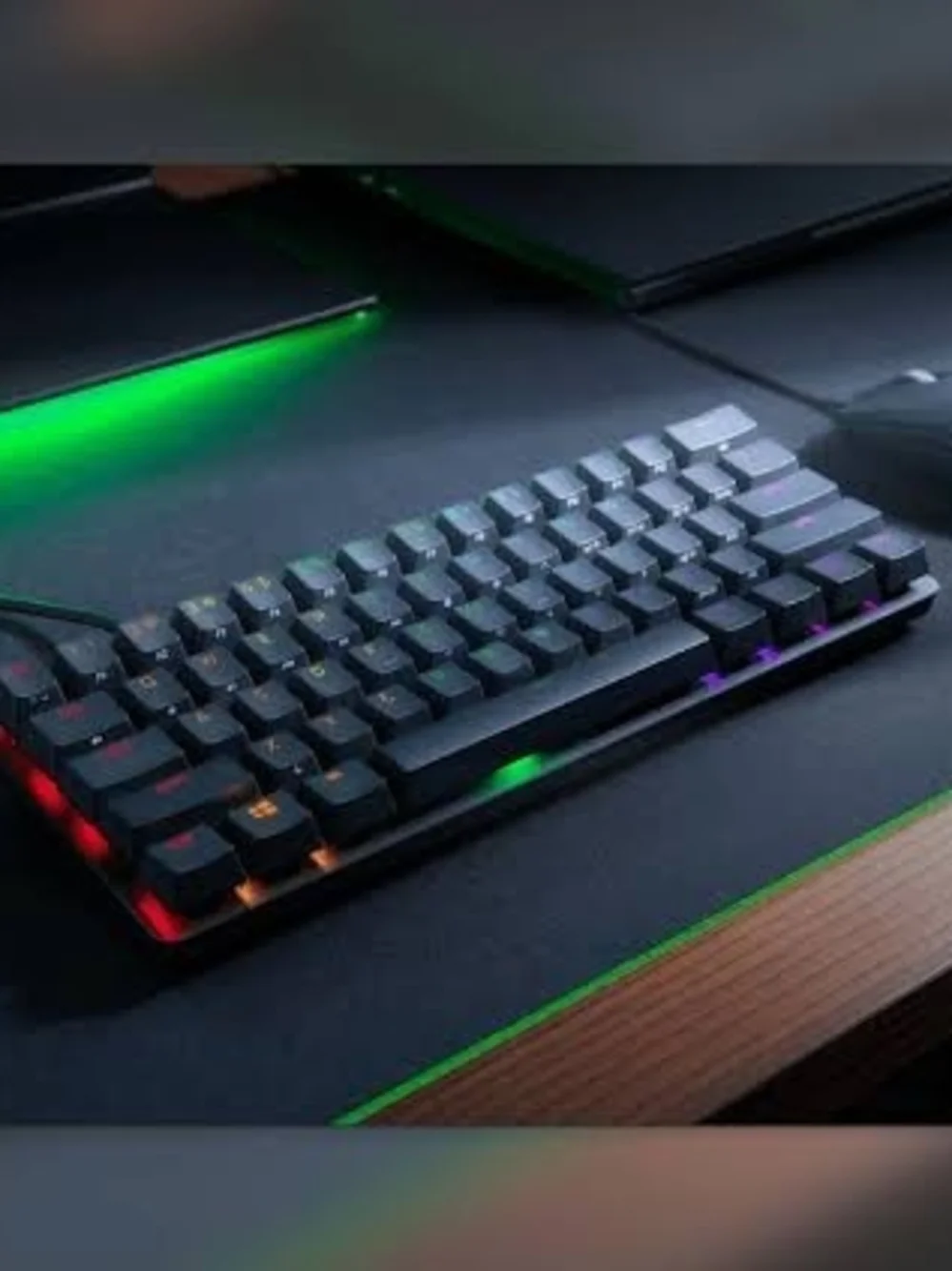 Razer Black Compact RGB Tenkeyless Mechanical Keyboard